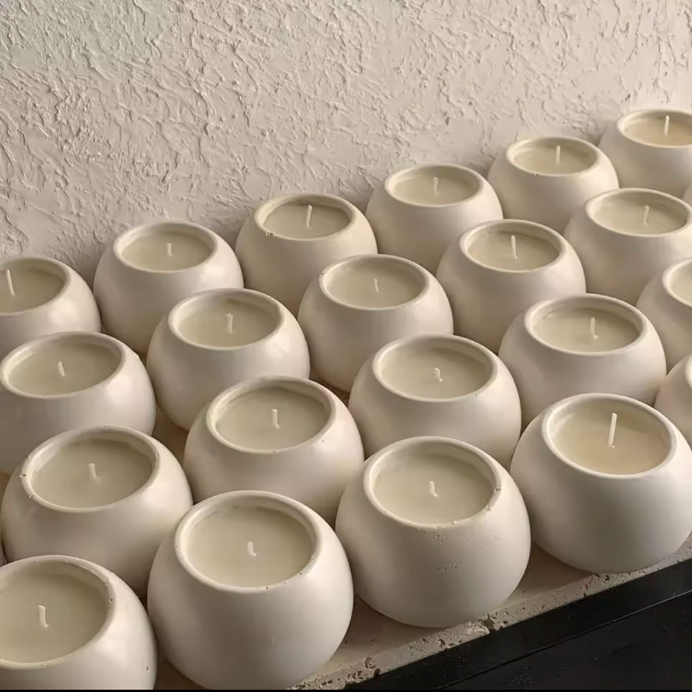 Silicone Mold Round Candle Hol - огляд і ціна Echeveria Succulent
