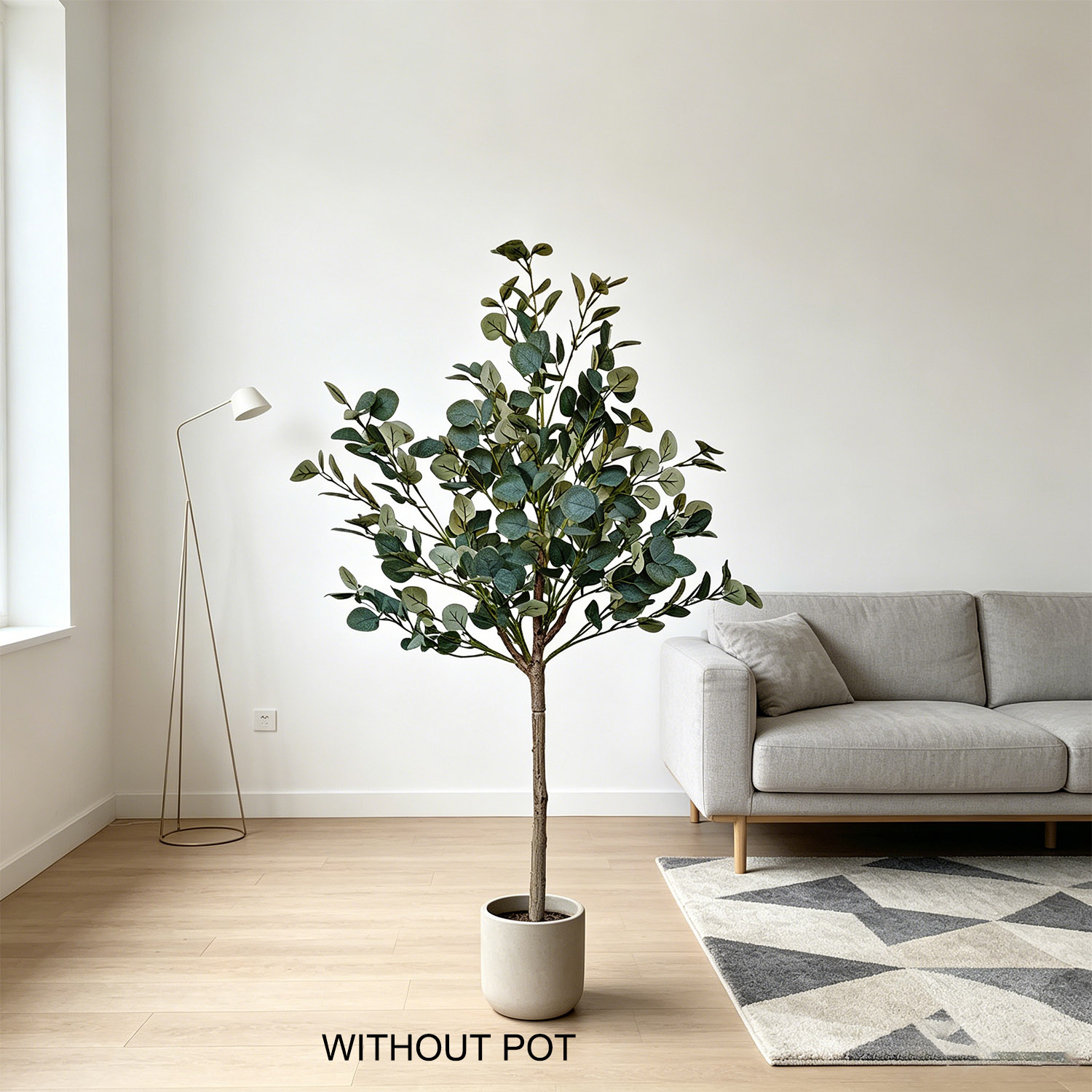 140cm Artificial Eucalyptus Pl - огляд і ціна Ficus Lyrata Tree